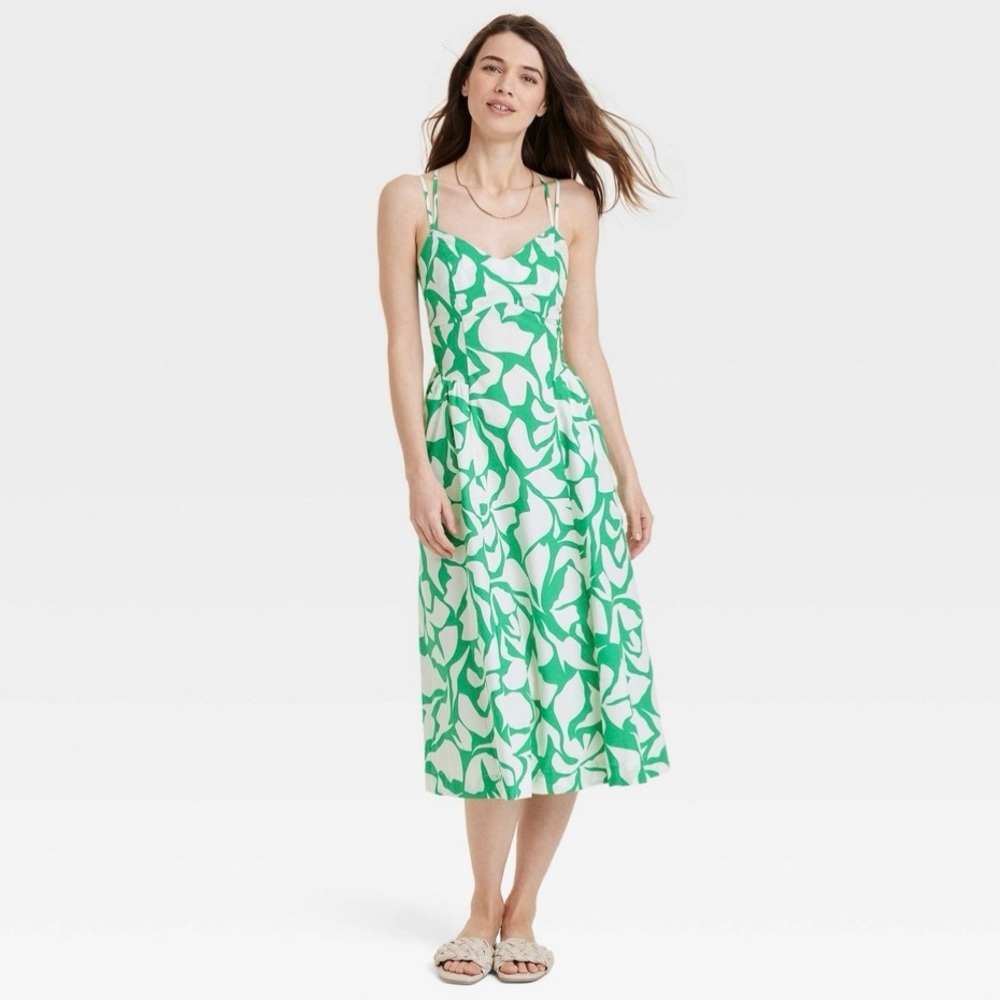 🌴SALE FIT & FLARE MIDI DRESS